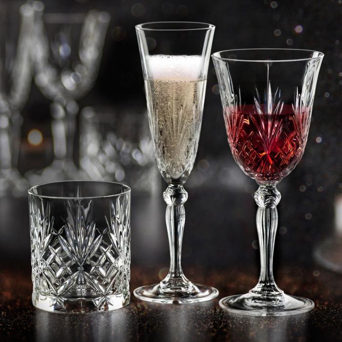 Rcr Cristalleria IT Copa Melodia 270 Ml Cristal Eco-glass (6 Unidades) Medidas: d.87 mm; h.202 mm 5