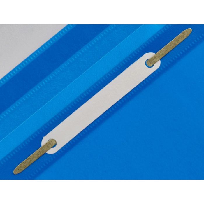 Carpeta Dossier Fastener Plastico Q-Connect Din A4 Azul 25 unidades 8