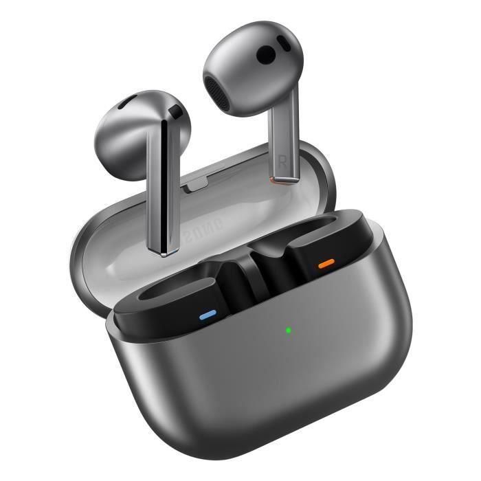 Samsung SAM8806095651903 Galaxy Buds3 Auriculares Inalámbricos con Reducción Activa de Ruido Plata Samsung SAM8806095651903 Galaxy Buds3 Auriculares Inalámbricos con Reducción Activa de Ruido Plata