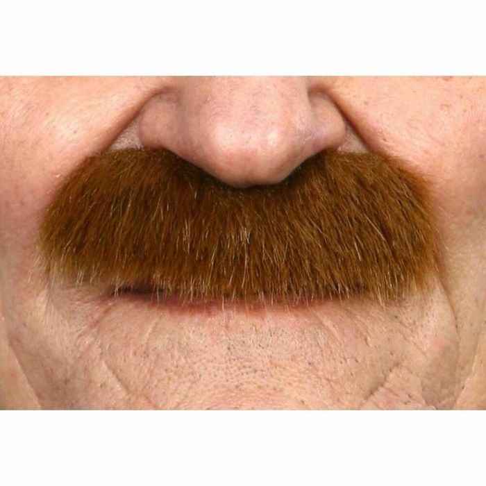 Bigote adulto pelirrojo talla única