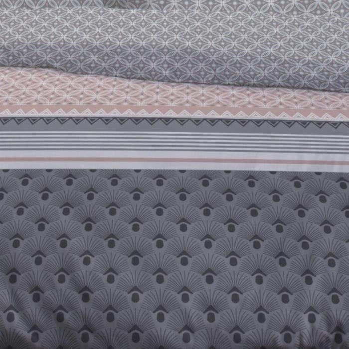 Today TOD3574641230470 Juego de cama doble Sunshine, 100% Algodón estampado, 240 x 260 cm 1