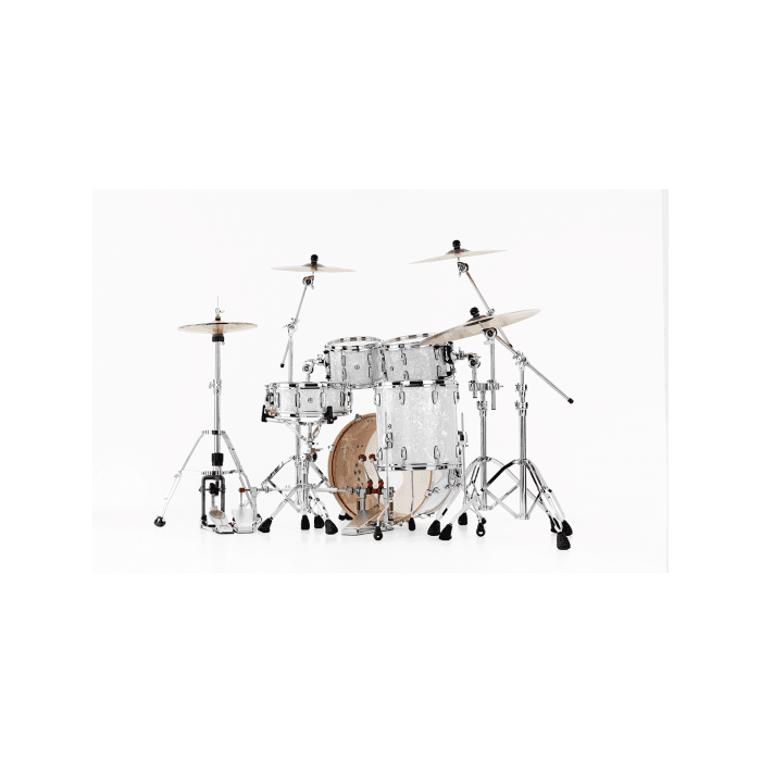 Pearl PMX Master Professional 2014Bx/1007T/1208T/1414F Set Cascos Batería Profesional Arce White Marine Pearl