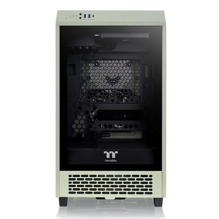 Thermaltake Tower 200 Mini Torre PC Verde con Soporte para Discos Duros 2.5/3.5 pulgadas y Ventiladores 120/140 mm 1 Thermaltake Tower 200 Mini Torre PC Verde con Soporte para Discos Duros 2.5/3.5 pulgadas y Ventiladores 120/140 mm 1