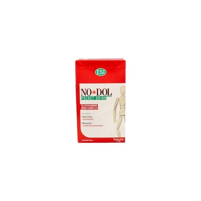 No Dol: Suplemento con Glucosamina, Condroitina y Harpagofito para Articulaciones, 16 Sobres Pocket Drink