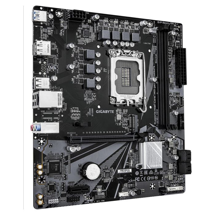 Gigabyte H610M D3W Placa Base Socket 1700 DDR5 PCIe 4.0 Micro ATX para Procesadores Intel 14ª/13ª/12ª Gen 2