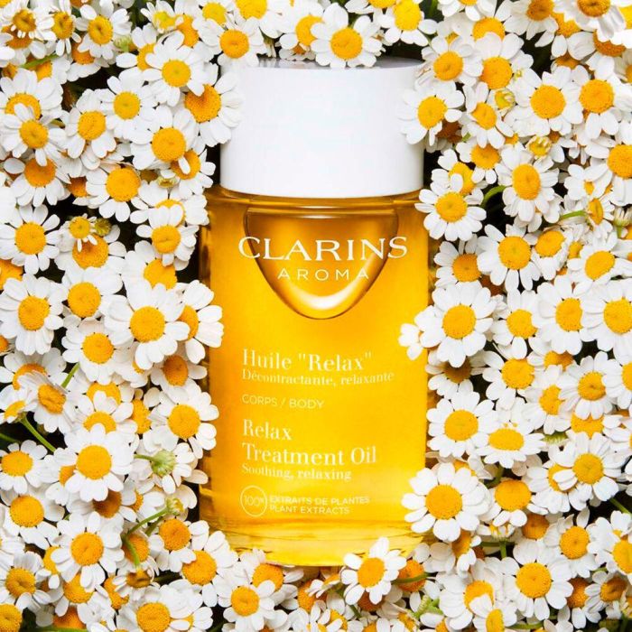 Clarins Aceite "RELAX" Calmante, Relajante, Hidratante Corporal 100 ml