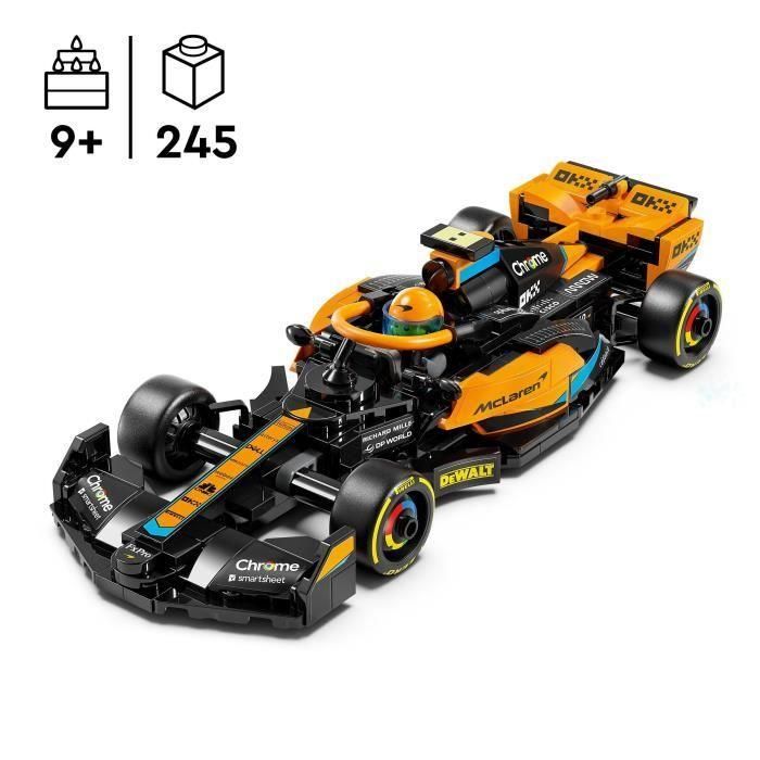 Juego de construccion coche mclaren formula 1 team speed champions 1
