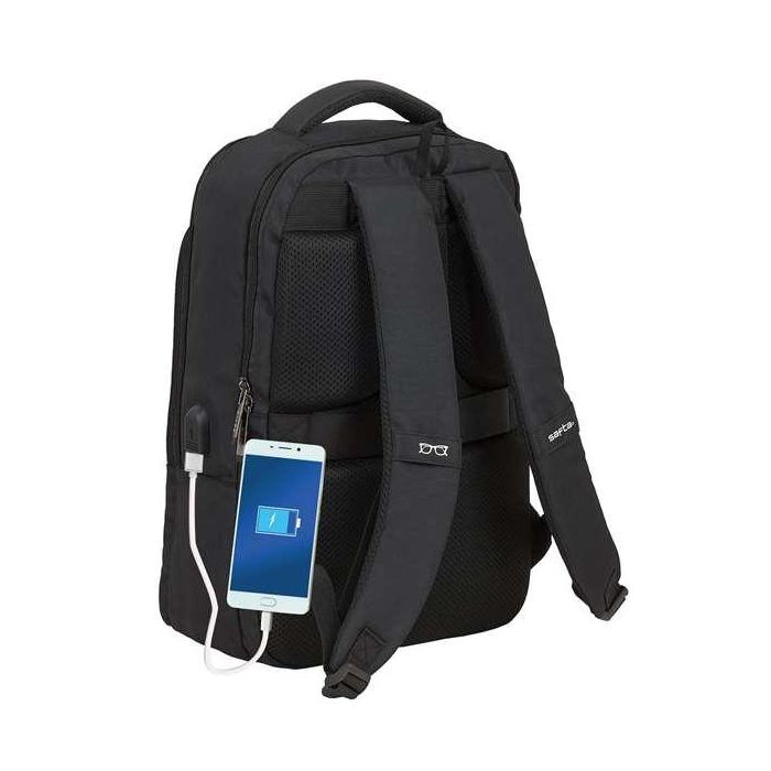 Safta Mochila Portatil 15,6" Tablet Usb Business Negra