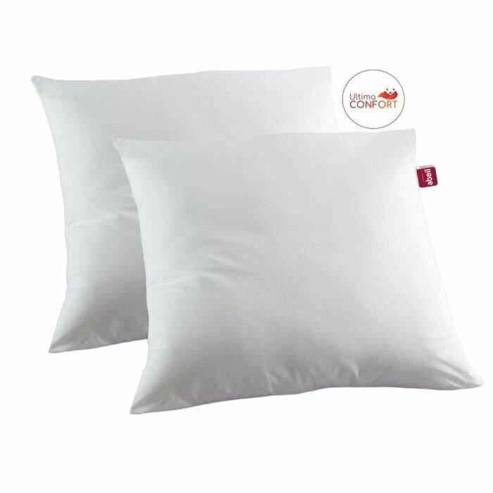 Abeil Juego de 2 Almohadas Ultima Confort Suaves y Mullidas Oeko-Tex Certificadas - 60 x 60 cm 2 Abeil Juego de 2 Almohadas Ultima Confort Suaves y Mullidas Oeko-Tex Certificadas - 60 x 60 cm 2