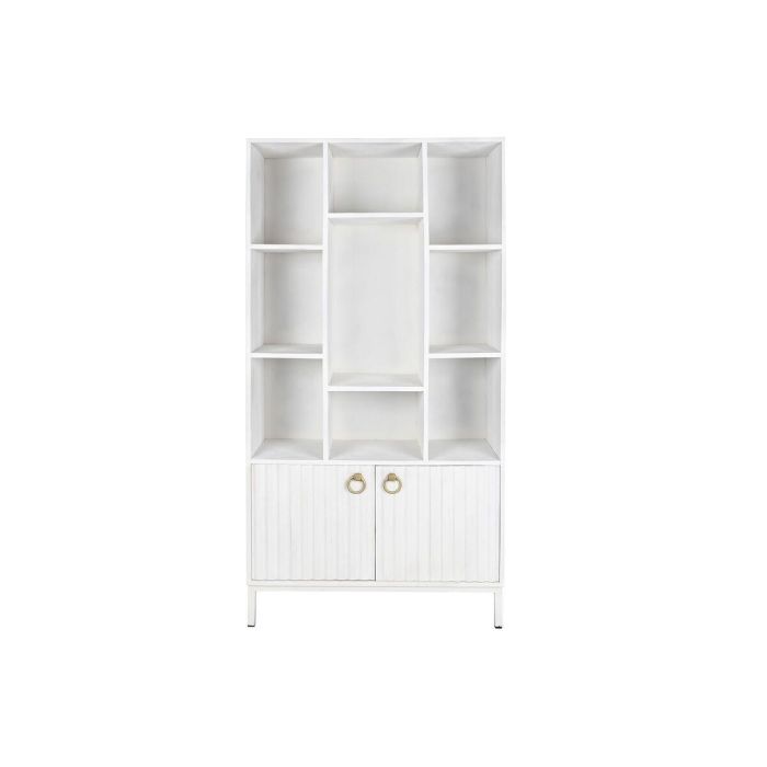 Estanteria Moderno DKD Home Decor Blanco 40 x 180 x 90 cm 2