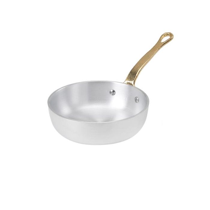 AGNELLI - ALMA11112- Sartén mini con mango- Diámetro 12 cm - Altura 3,5 cm - Grosor 3 mm