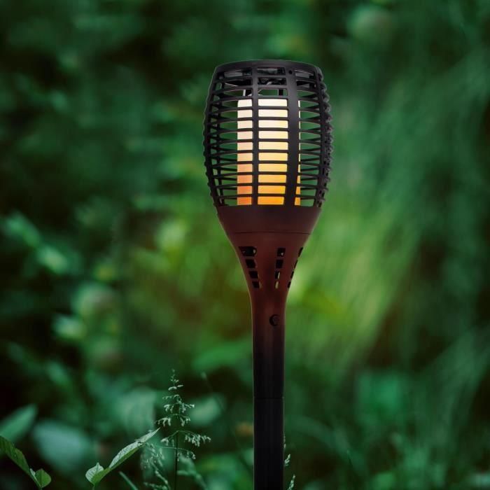 LUMI GARDEN Maity Sun Antorcha Solar - Efecto Llama, LED, 80 cm, Luz Blanco Cálido 5 LUMI GARDEN Maity Sun Antorcha Solar - Efecto Llama, LED, 80 cm, Luz Blanco Cálido 5