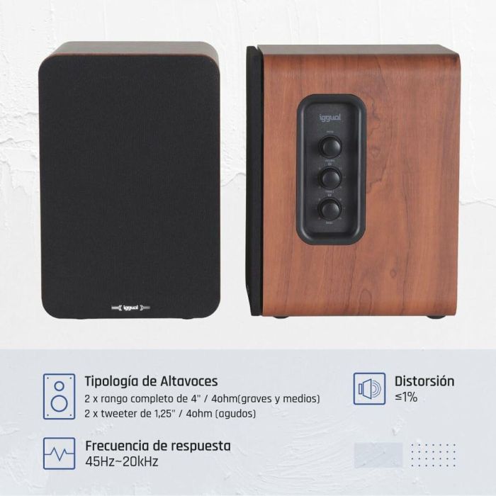 Altavoces PC iggual IGG319963 50 W 7 Altavoces PC iggual IGG319963 50 W 7
