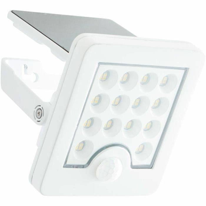 Brilliant Aplique Exterior LUTON BRI4004353437786 LED Solar Detector Movimiento Plástico Metal 4W Blanco 2 Brilliant Aplique Exterior LUTON BRI4004353437786 LED Solar Detector Movimiento Plástico Metal 4W Blanco 2