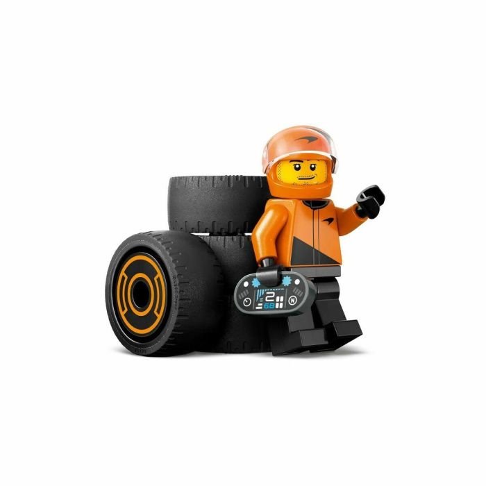 Juego de construccion piloto de formula 1 con coche mclaren lego city 3 Juego de construccion piloto de formula 1 con coche mclaren lego city 3