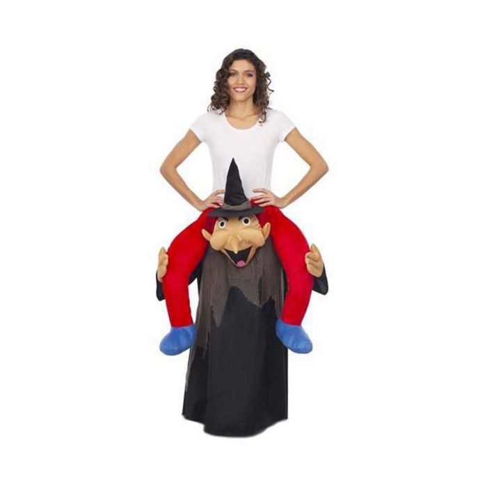Disfraz ride-on bruja negra ml (túnica con personaje) 3 Disfraz ride-on bruja negra ml (túnica con personaje) 3