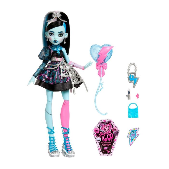 Monster High Cumple Sweet 16 Frankie Stein Jbg75 Mattel 2 Monster High Cumple Sweet 16 Frankie Stein Jbg75 Mattel 2