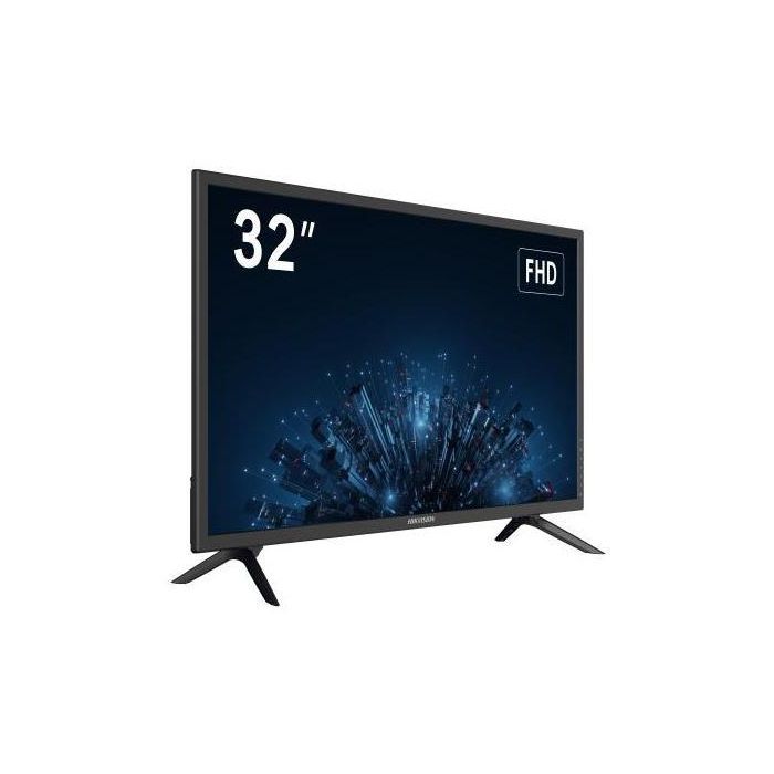 Hikvision Monitor 32" D-LED Full HD 300cd 4000:1 HDMI VGA VESA 100x100. Luz azul baja 4