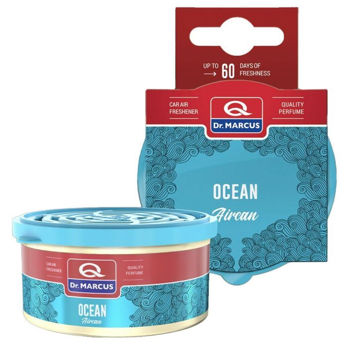 Ambientador para Coche Dr Marcus Aircan Océano 40 g Fragancia Lata Ambientador para Coche Dr Marcus Aircan Océano 40 g Fragancia Lata
