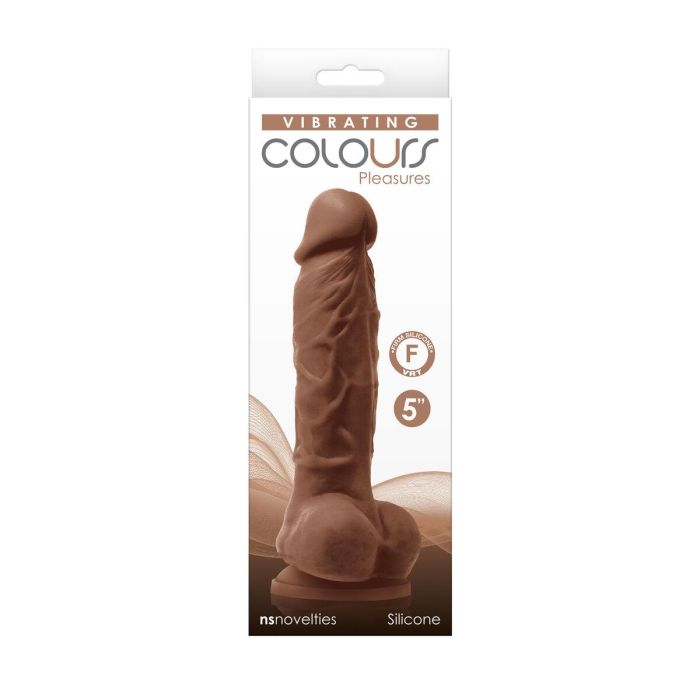 Dildo NS Novelties Colours Marrón Ø 3,4 cm 3 Dildo NS Novelties Colours Marrón Ø 3,4 cm 3