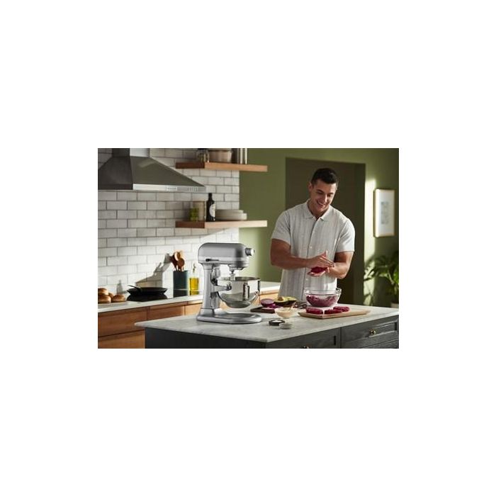 Kitchenaid Robot de Cocina Heavy Duty 5KSM55SXX 5.2L Plata Oscuro 12