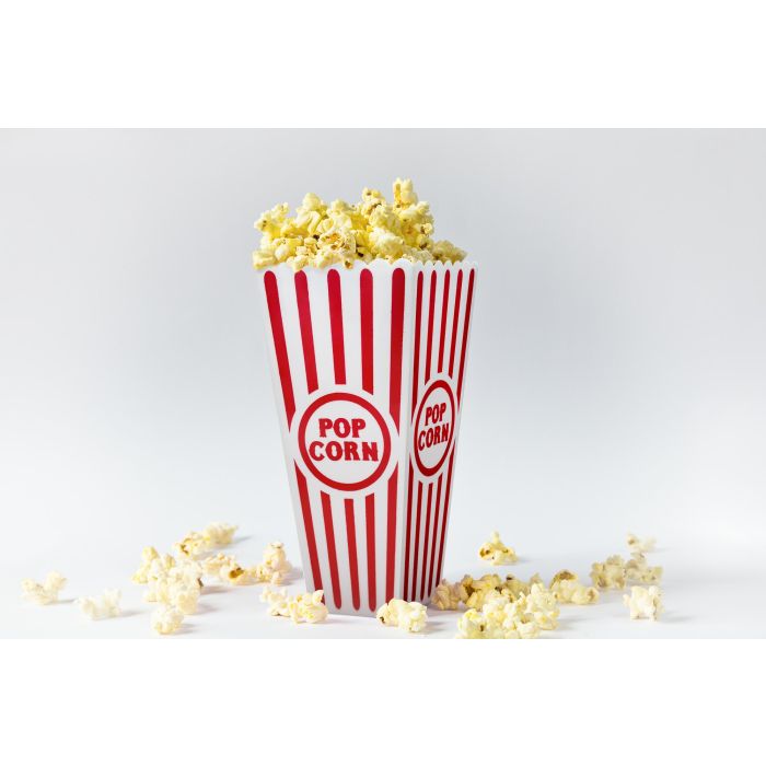 Cubo para palomitas de plástico Algon 9.5 x 19.3 cm (24 Unidades) 3