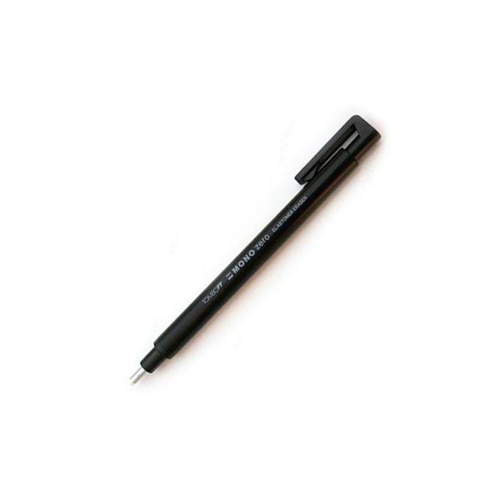 Tombow Portagomas mono zero punta 2,3mm redonda cuerpo negro