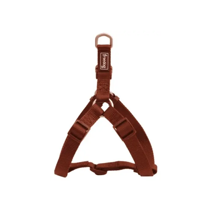 Freedog Arnés Tipo A Nylon Marrón 15 mm X 30-50 cm
