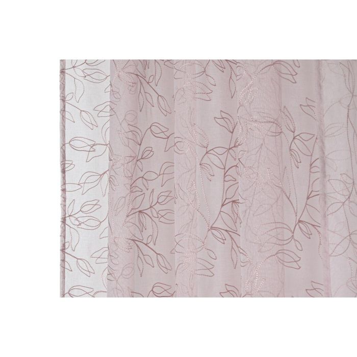 Cortina Urban DKD Home Decor Rosa Palo 260 x 140 cm 2