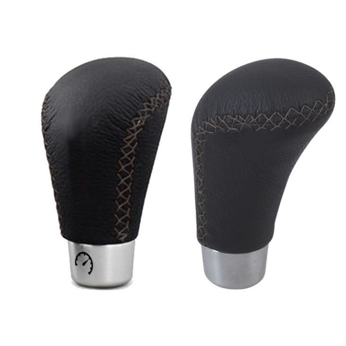 Occ Sport Pomo Palanca De Cambios Piel Color Negro OCCPOM001