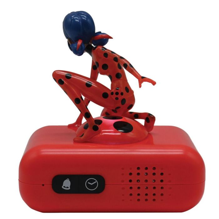 Reloj Despertador Luz Nocturna 3D Prodigiosa Ladybug 1