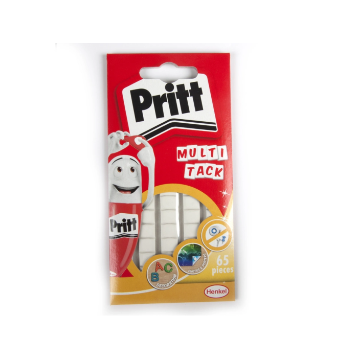 Pritt Masilla Adhesiva Multi-Tack 65 Pastillas 1 Pritt Masilla Adhesiva Multi-Tack 65 Pastillas 1
