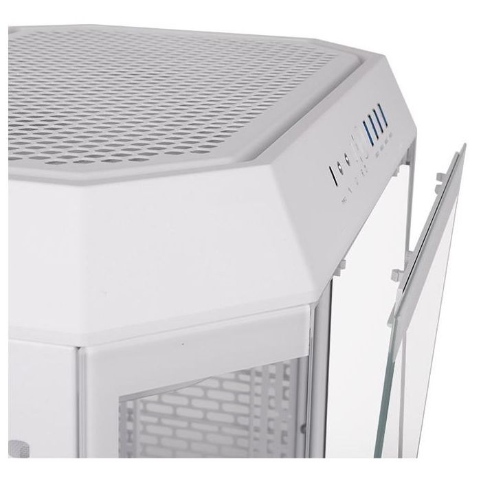 Thermaltake The Tower 600 Snow White Midi Torre PC CA-1Z1-00M6WN-00 ATX/microATX/Mini-ITX Vidrio Templado Blanco Gaming 5