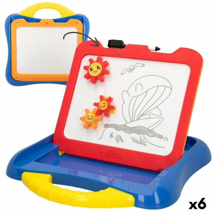 Pizarra magnética Colorbaby Doble cara (6 Unidades) 0 Pizarra magnética Colorbaby Doble cara (6 Unidades) 0