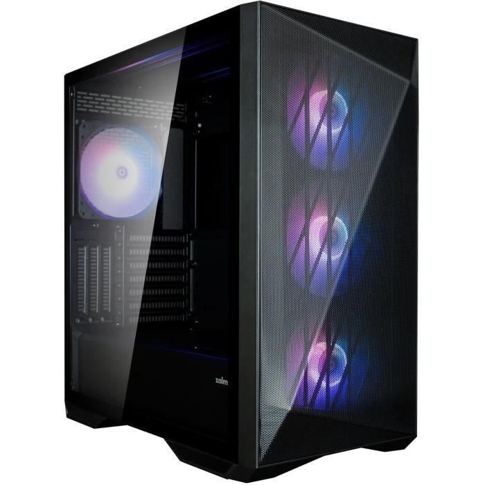 Caja de PC sin fuente de alimentación - ZALMAN Z9 Iceberg MS (Negro) - Torre media - Formato E-ATX Caja de PC sin fuente de alimentación - ZALMAN Z9 Iceberg MS (Negro) - Torre media - Formato E-ATX