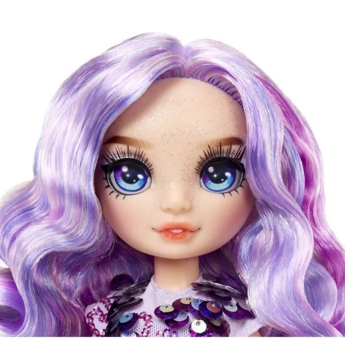 Muñeca Rainbow High Fashion con kit de Slime y mascota - Morado (Púrpura) - Muñeca con purpurina de 28 cm con kit de Slime 4 Muñeca Rainbow High Fashion con kit de Slime y mascota - Morado (Púrpura) - Muñeca con purpurina de 28 cm con kit de Slime 4