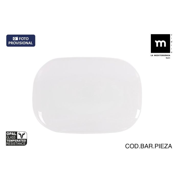 La Mediterranea Bandeja Rectangular 23 cm Opal Colección Palaos (36 Unidades) La Mediterranea Bandeja Rectangular 23 cm Opal Colección Palaos (36 Unidades)