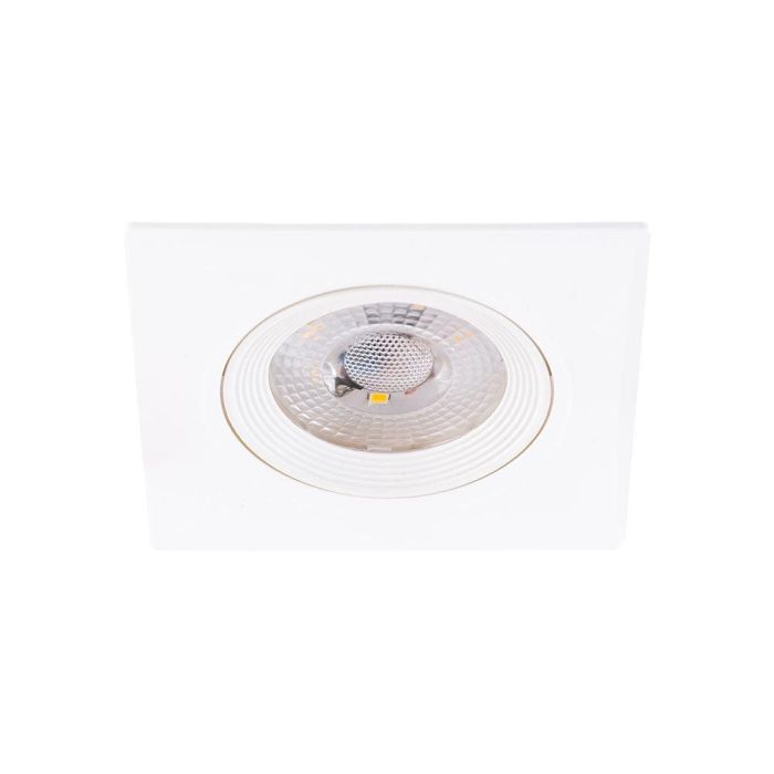 Foco Downlight LED Rectangular Basculante 7W 630Lm Blanco Frío 6000K IP20 CRI 80 40.000H Aluminio [HO-DLPL-CUAD-7W-CW] 2