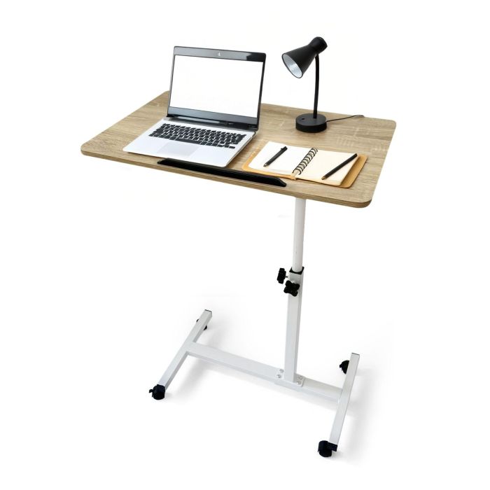 Inde Soporte Auxiliar para Sofá Ajustable con Rueda, Medidas 60x40x59-89 cm 5