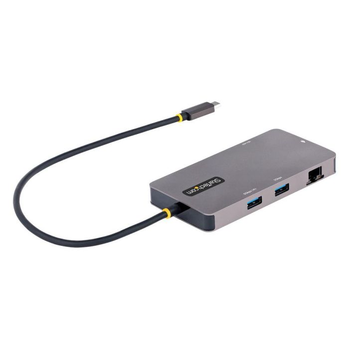 Hub USB Startech 120B-USBC-MULTIPORT Gris 15 W 1