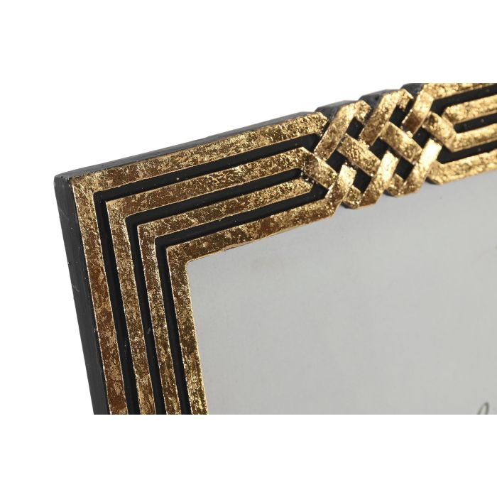 DKD Home Decor Marco de Foto 10x15 Neoclásico de Resina Dorado, Medidas Marco: 1.5x19.7x14.7 cm 2