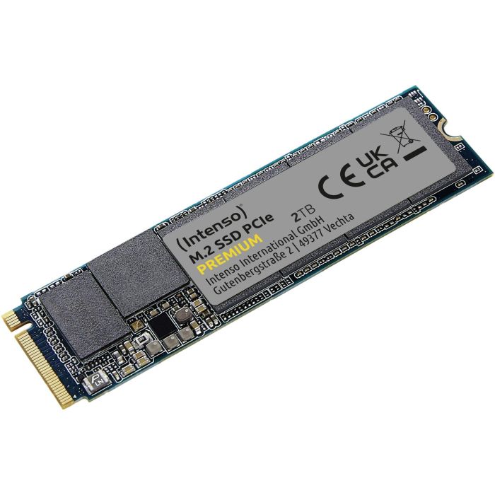 Intenso 3835470 Unidad de Estado Sólido 2 TB M.2 PCI Express 3.0 NVMe 3D NAND para PC