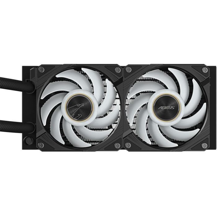 Gigabyte AORUS WATERFORCE X II 240 Refrigeración líquida AIO para CPU - 2 ventiladores ARGB 120mm, pantalla LCD, compatible Intel LGA 1700 y AMD AM5 4 Gigabyte AORUS WATERFORCE X II 240 Refrigeración líquida AIO para CPU - 2 ventiladores ARGB 120mm, pantalla LCD, compatible Intel LGA 1700 y AMD AM5 4