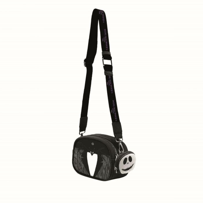 Bolso Bandolera The Nightmare Before Christmas Negro 23 x 13 x 6,5 cm