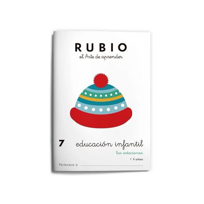 Cuaderno Educación Infantil Rubio Nº7 A5 Español (10 Unidades)