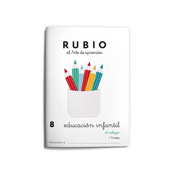 Cuaderno Educación Infantil Rubio Nº8 A5 Español (10 Unidades)