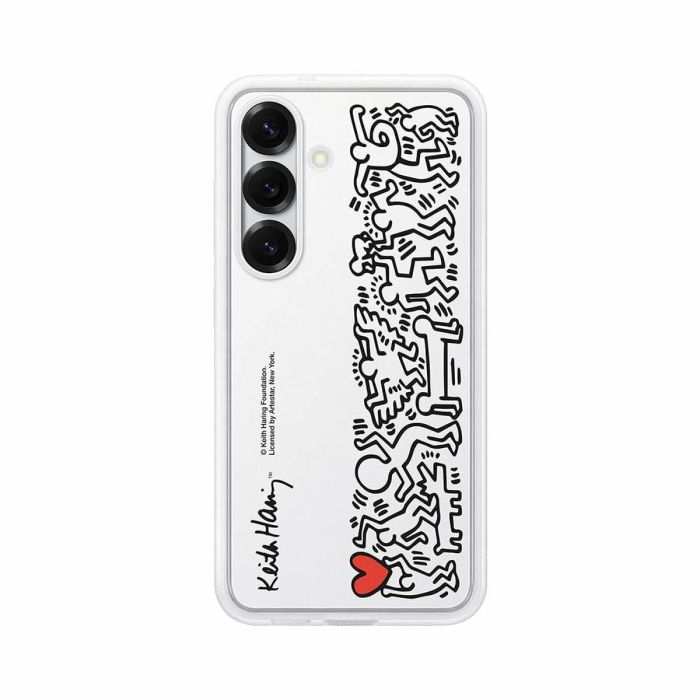 Samsung SAM1738284581709 Funda personalizable para Galaxy S25 Blanca 20
