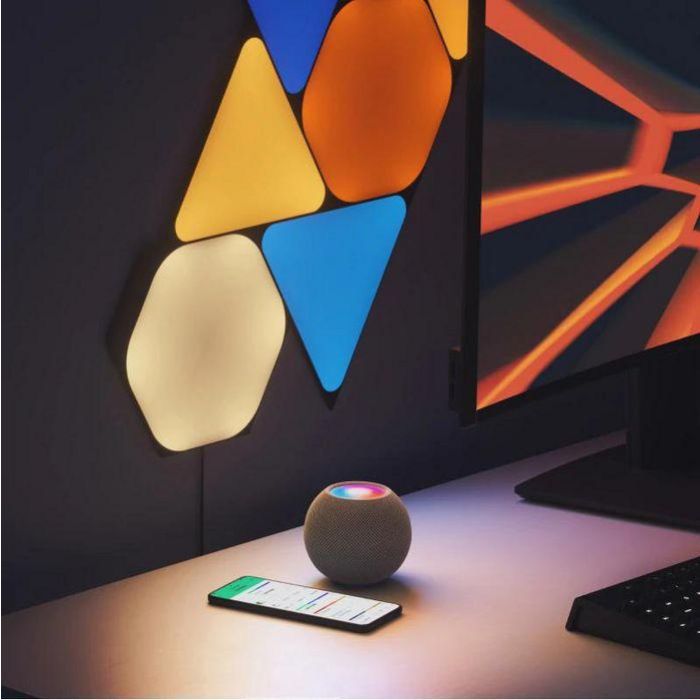Nanoleaf Shapes Hexágonos Ultra Negros - Pack de Expansión de Paneles LED Inteligentes para Diseño Modular (Edición Limitada, 3 Unidades) 9 Nanoleaf Shapes Hexágonos Ultra Negros - Pack de Expansión de Paneles LED Inteligentes para Diseño Modular (Edición Limitada, 3 Unidades) 9