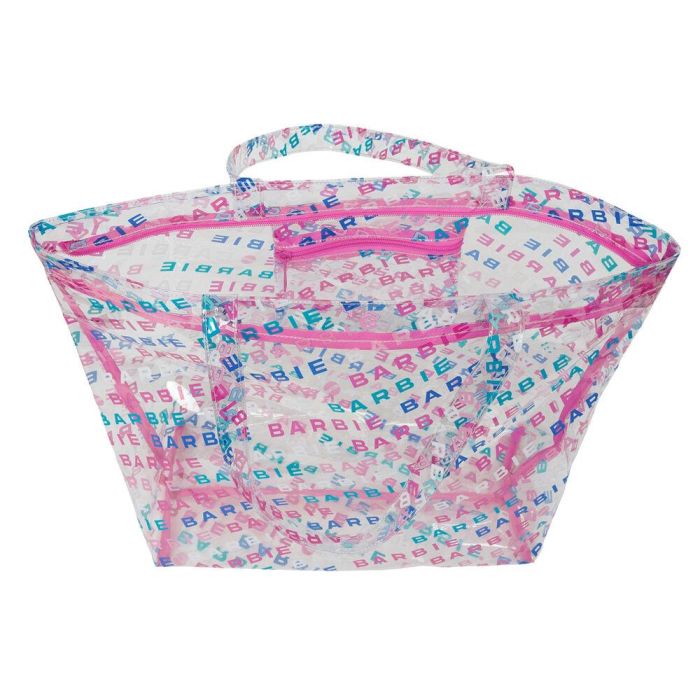 Safta Bolsa de la Compra Barbie, Diseño Logomania, Medidas 350x540x170 mm 3