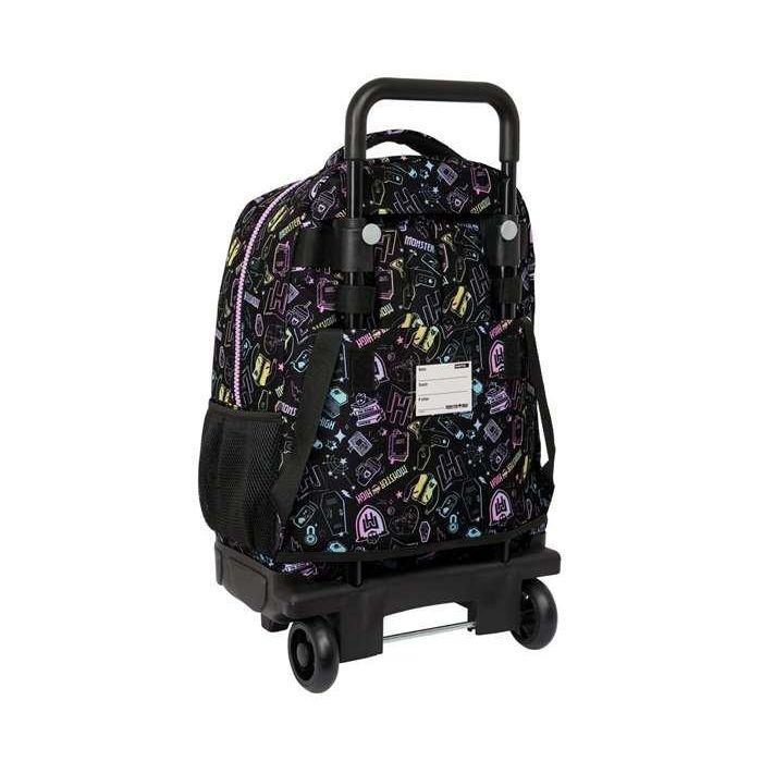 Mochila gde. c/ruedas compact extraible monster high 33x45x22cm 2 Mochila gde. c/ruedas compact extraible monster high 33x45x22cm 2
